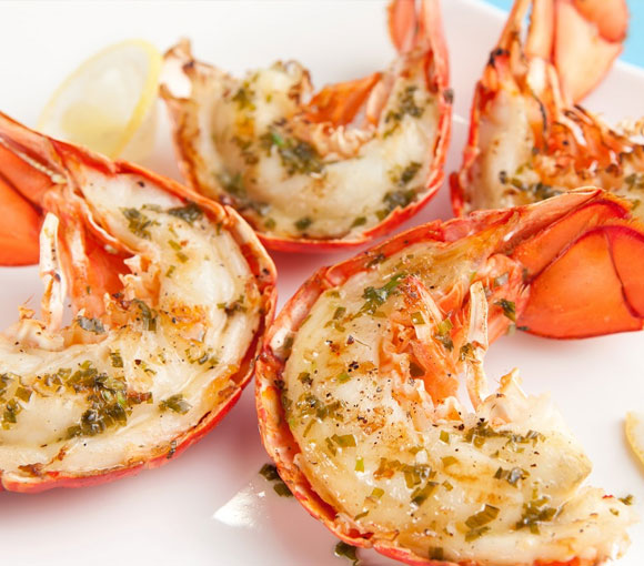 Colas de Langosta al Horno